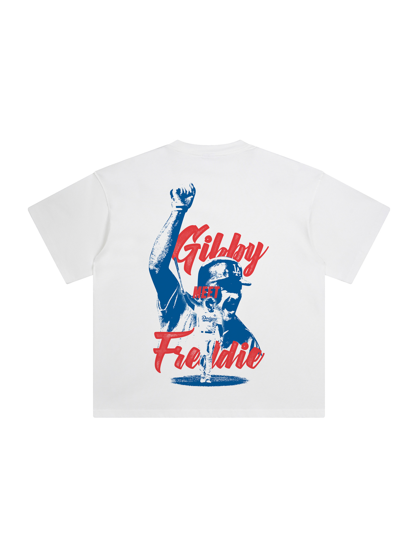 DODGERS FREDDIE MEET GIBBY SHIRT
